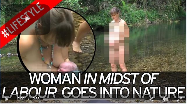 người phụ nữ sinh con một mình bên suối thu hút 52 triệu lượt xem trên youtube