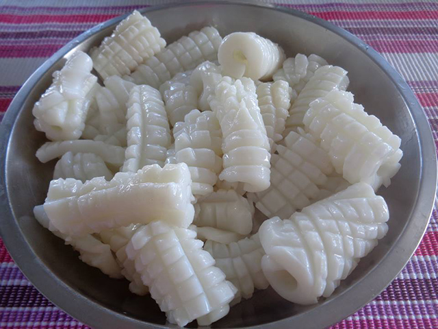 canh chua mực