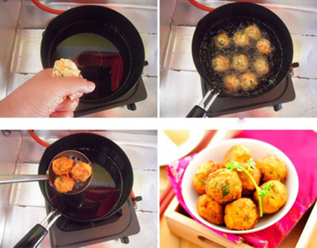đậu phụ viên chiên 3