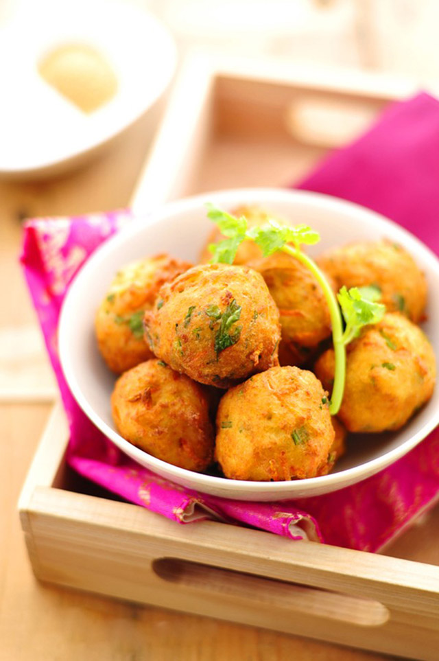đậu phụ viên chiên 4