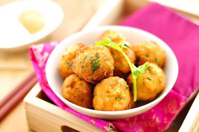 đậu phụ viên chiên 5